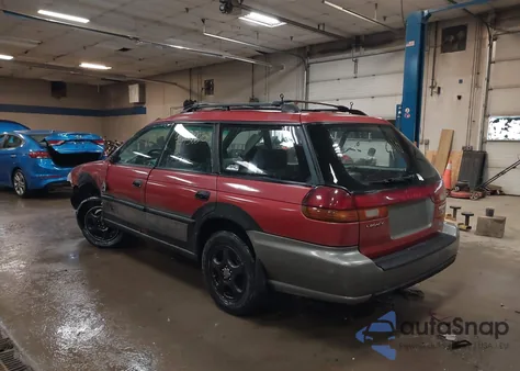 1997 Subaru Legacy Outback/Outback Limited из США, поврежденный, VIN 4S3BG6858V7600755